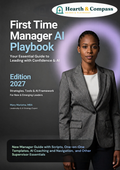 The First-Time Manager's AI Playbook | New Manager Playbook with Scripts, One-on-One Templates & AI Coaching Prompts | Leadership PDF